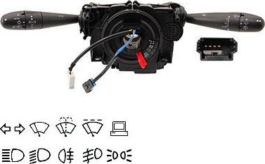 Hoffer 21031493 - Commutateur de colonne de direction droxauto.com