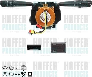 Hoffer 21031687 - Commutateur de colonne de direction droxauto.com