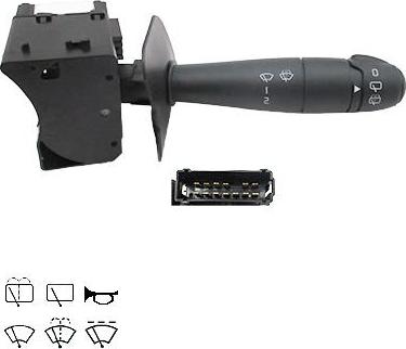 Hoffer 21031113 - Commutateur de colonne de direction droxauto.com