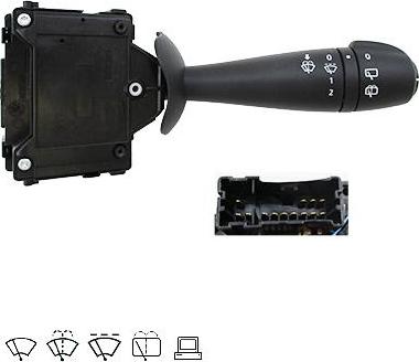 Hoffer 21031313 - Commutateur de colonne de direction droxauto.com