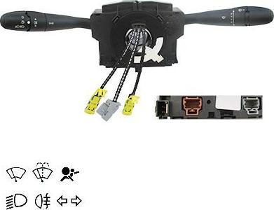 Hoffer 2103137 - Commutateur de colonne de direction droxauto.com