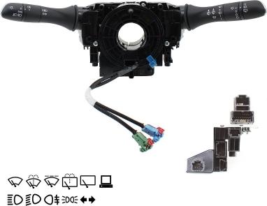 Hoffer 21031239 - Commutateur de colonne de direction droxauto.com