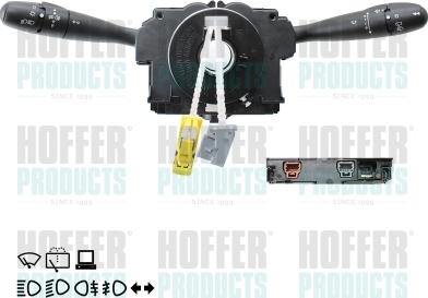 Hoffer 21031716 - Commutateur de colonne de direction droxauto.com
