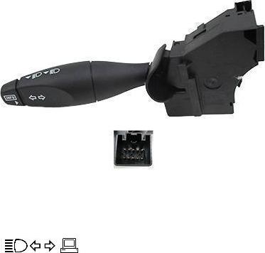 Hoffer 2103319 - Commutateur de colonne de direction droxauto.com