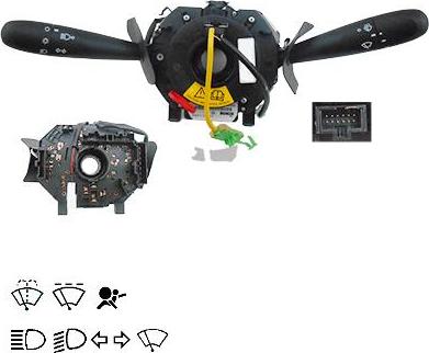 Hoffer 2103744 - Commutateur de colonne de direction droxauto.com