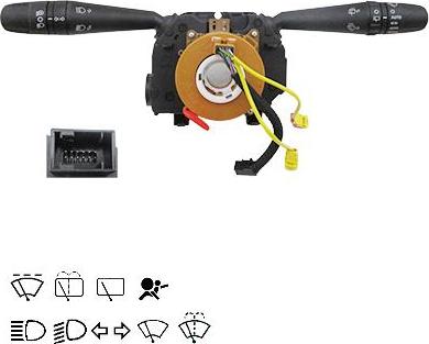 Hoffer 2103751 - Commutateur de colonne de direction droxauto.com