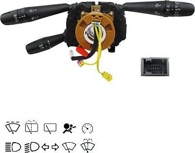 Hoffer 2103753 - Commutateur de colonne de direction droxauto.com