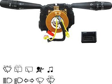 Hoffer 2103752 - Commutateur de colonne de direction droxauto.com