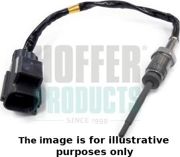 Hoffer 7451914E - Capteur, température des gaz droxauto.com