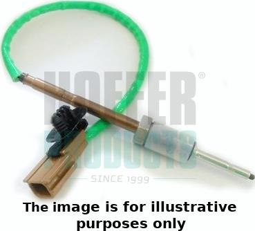Hoffer 7452186E - Capteur, température des gaz droxauto.com