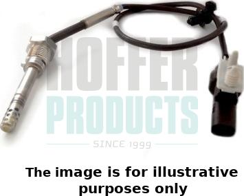 Hoffer 7452201E - Capteur, température des gaz droxauto.com