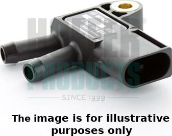 Hoffer 7472501E - Capteur, pression des gaz échappement droxauto.com