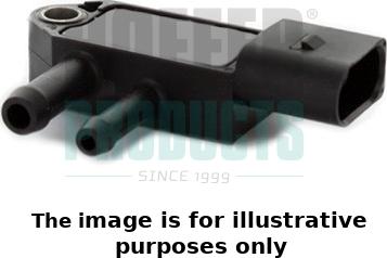 Hoffer 7472317E - Capteur, pression des gaz échappement droxauto.com