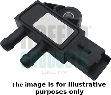 Hoffer 7472257E - Capteur, pression des gaz échappement droxauto.com