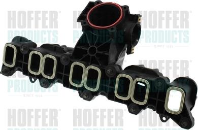 Hoffer 7519661 - Module de tube d'admission droxauto.com