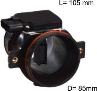 Hoffer 7516096E - Débitmètre de masse d'air droxauto.com