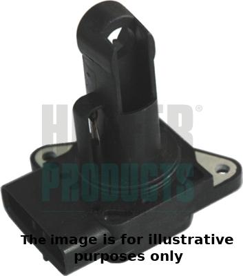 Hoffer 7516141E - Débitmètre d'air droxauto.com