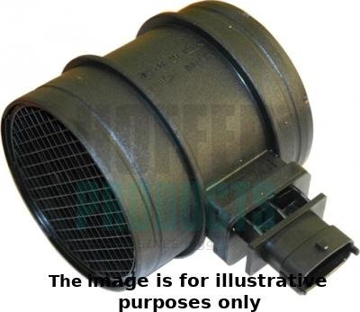 Hoffer 7516153E - Débitmètre de masse d'air droxauto.com