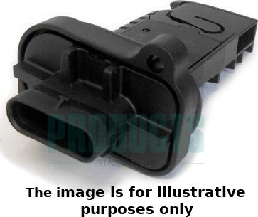 Hoffer 7516364E - Débitmètre de masse d'air droxauto.com