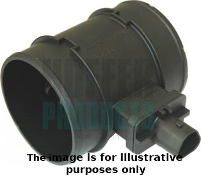 Hoffer 7516274E - Débitmètre de masse d'air droxauto.com