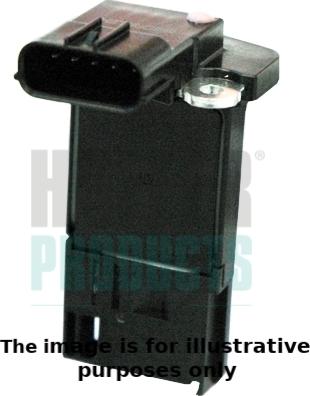 Hoffer 7516278E - Débitmètre d'air droxauto.com