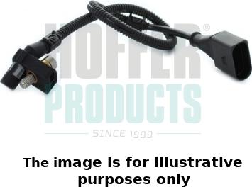 Hoffer 7517552E - Capteur d'angle, vilebrequin droxauto.com