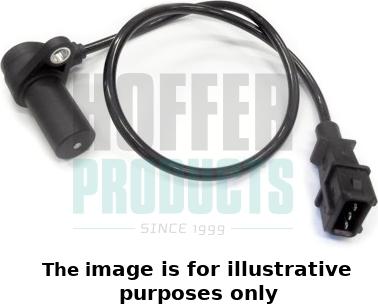 Hoffer 7517148E - Capteur d'angle, vilebrequin droxauto.com