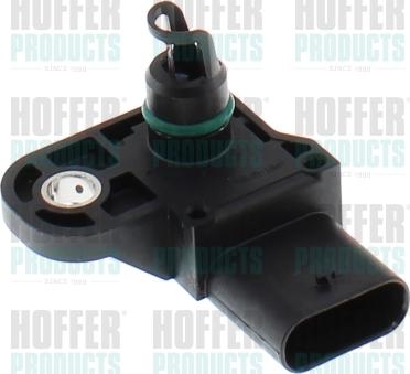 Hoffer 7572793 - Capteur, pression du tuyau d'admission droxauto.com