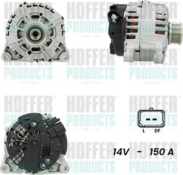 Hoffer H55151059G - Alternateur droxauto.com