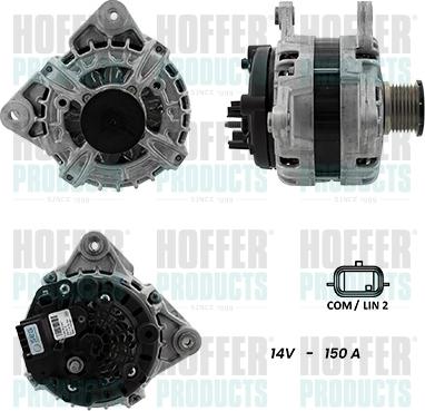 Hoffer H5510444G - Alternateur droxauto.com