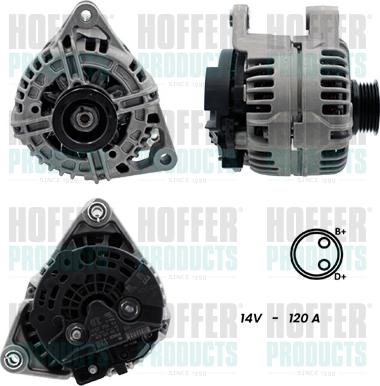 Hoffer H5510401G - Alternateur droxauto.com