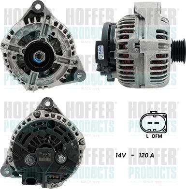 Hoffer H5510489G - Alternateur droxauto.com