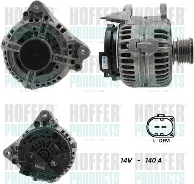 Hoffer H5510478G - Alternateur droxauto.com