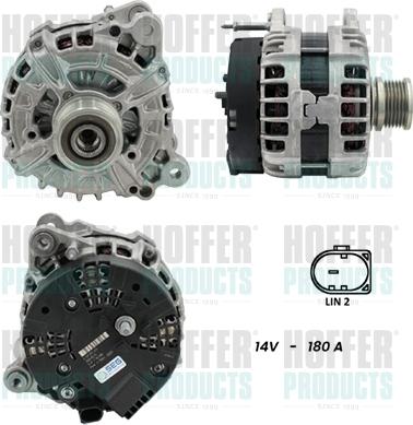Hoffer H5510544G - Alternateur droxauto.com