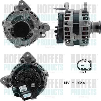Hoffer H5510545G - Alternateur droxauto.com