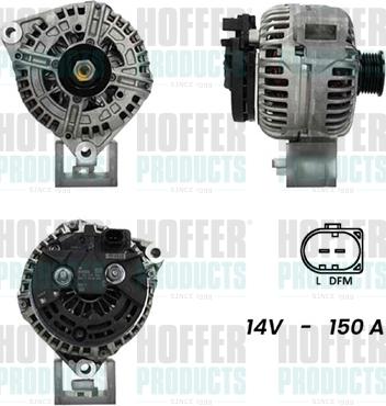 Hoffer H5510546G - Alternateur droxauto.com
