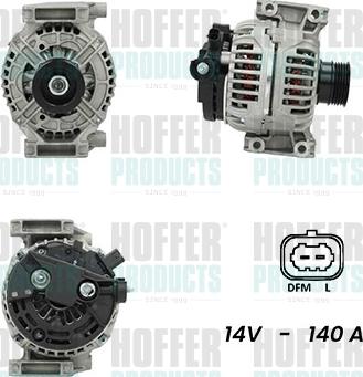 Hoffer H5510681G - Alternateur droxauto.com
