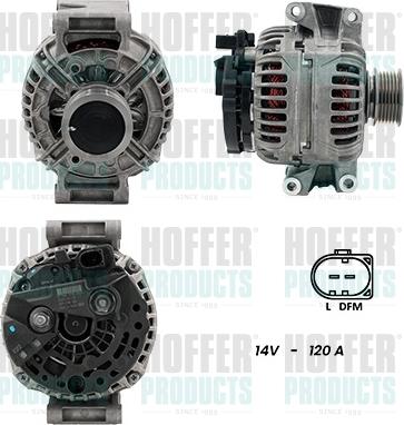 Hoffer H5510634G - Alternateur droxauto.com