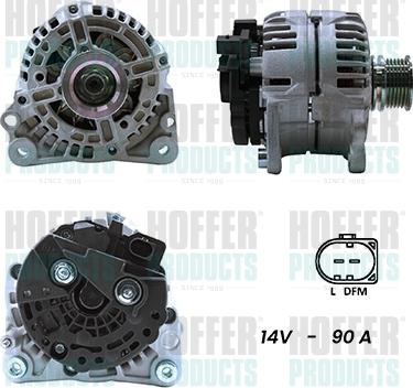 Hoffer H5510006G - Alternateur droxauto.com