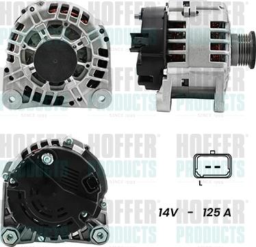 Hoffer H55101409G - Alternateur droxauto.com