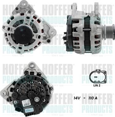 Hoffer H55101406G - Alternateur droxauto.com