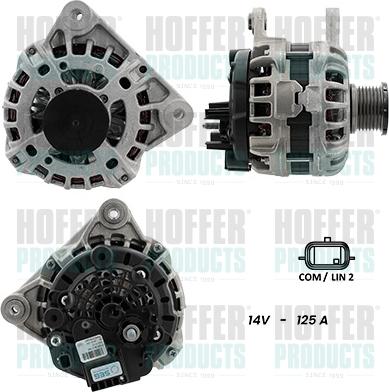 Hoffer H55101407G - Alternateur droxauto.com