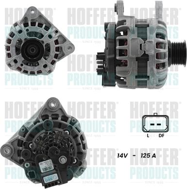 Hoffer H55101418G - Alternateur droxauto.com