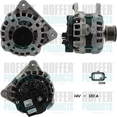 Hoffer H55101417G - Alternateur droxauto.com