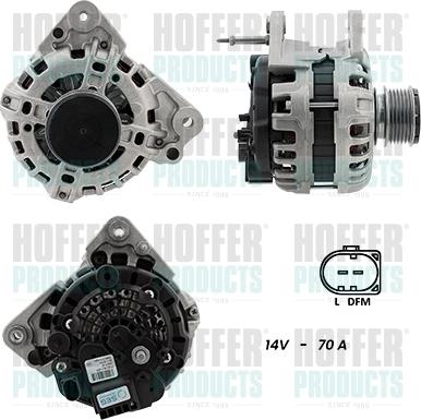 Hoffer H5510310G - Alternateur droxauto.com