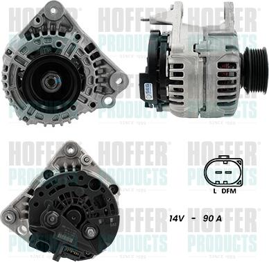 Hoffer H5510371G - Alternateur droxauto.com
