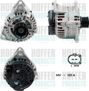 Hoffer H5510746G - Alternateur droxauto.com