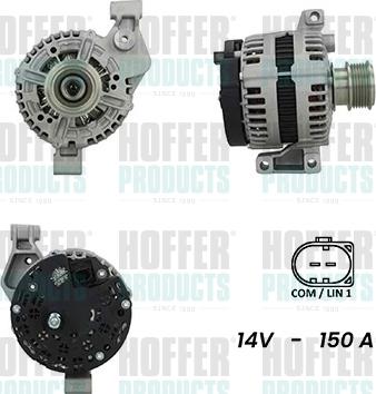 Hoffer H5510765G - Alternateur droxauto.com