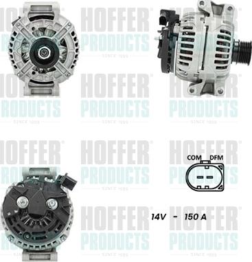 Hoffer H5510775G - Alternateur droxauto.com