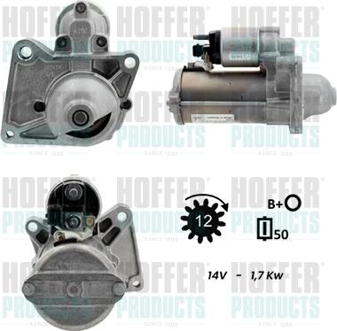 Hoffer H5010954G - Démarreur droxauto.com